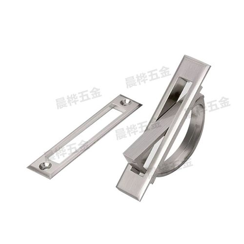 方形拉手XAC22/23/24/21-L75/AL100榻榻米L115 L125旋转拉手L150