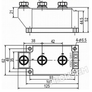 TECHSEM MTC300-34-415F3 MTC300-35 300-36台基可控硅模块晶闸管