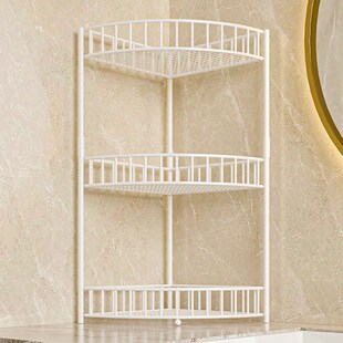 洗漱台置物架卫生间浴室台面角落收纳架洗脸池台下三角形墙角收纳