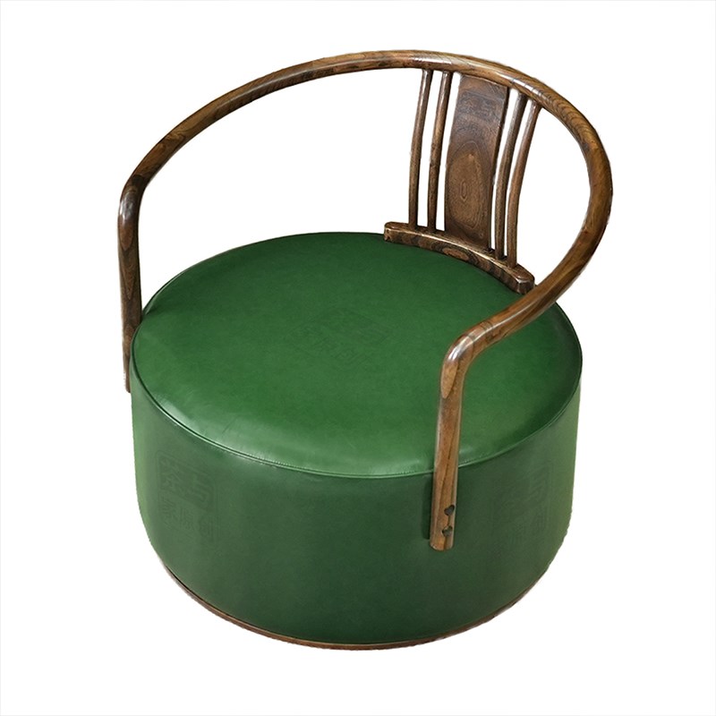 躺椅单人沙发椅实木旋转椅圈椅休闲K椅阳台书房网红懒人沙发