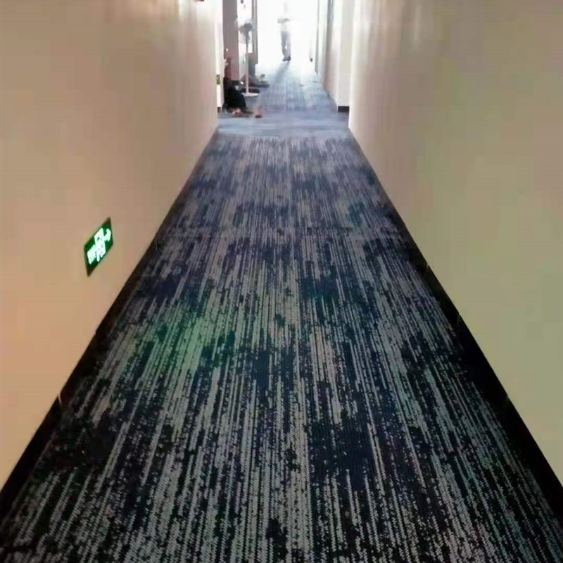 简约商用地毯4米卷材办公室会y议室走廊卧室酒店台球厅条纹长方形