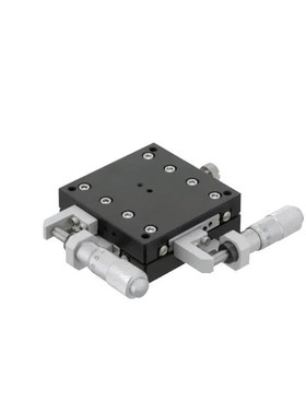 C手动XY轴交叉滚子E导轨型滑台薄型//XYCRSC40手动60调整80/100