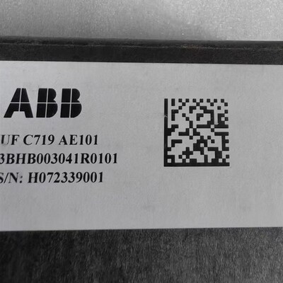ABB控制单元UF C719 AE101 原装现货3BHB003041R0101 议价