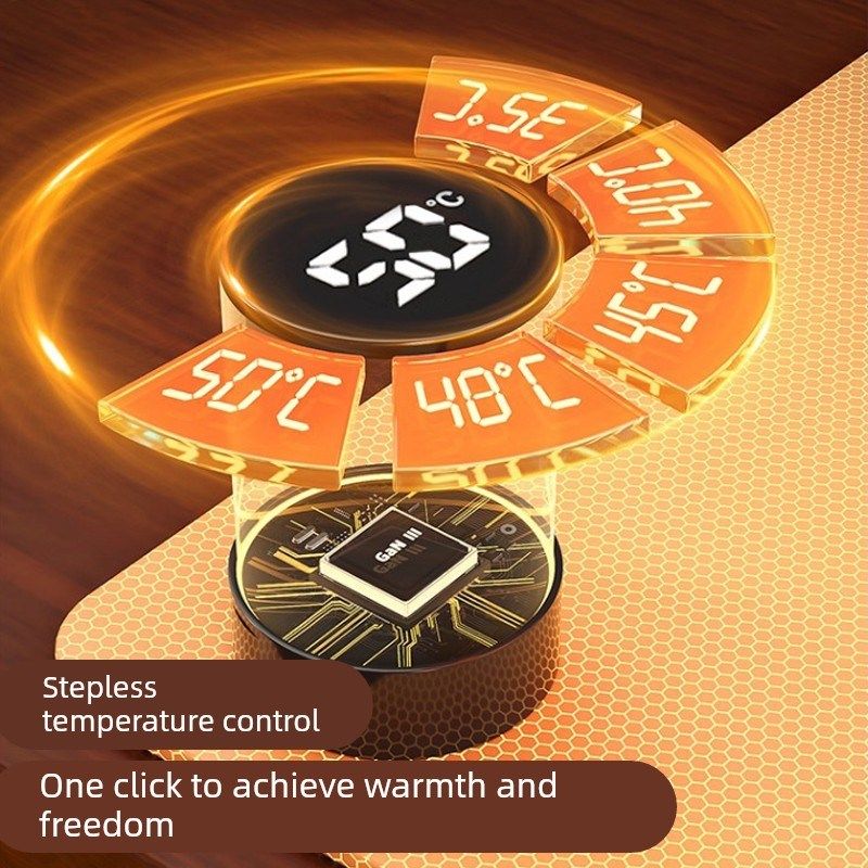 加热桌垫3c认证办公鼠标桌垫办公室女生工位电脑垫键盘发热桌垫