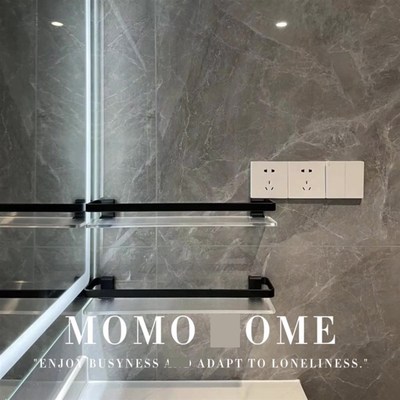 浴室置物架亚克力洗脸o洗漱台毛巾免打孔收纳架子卫生间洗手间壁