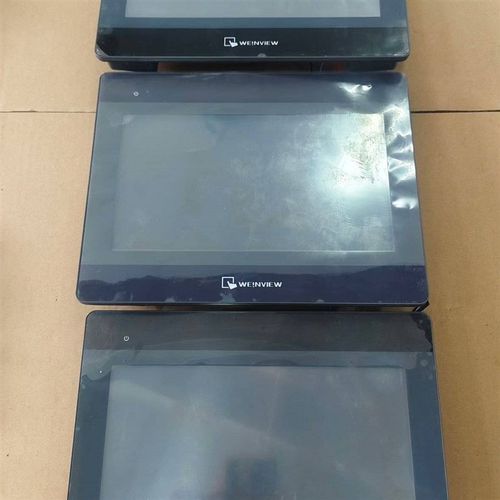 威纶MT6103iP实物图拍摄有7台年份新 保护膜还