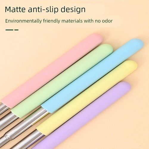 伸缩指读棒儿童阅读早教杆教棒不锈钢伸缩教棍老师上课家用学习棒