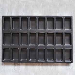 24连长方粑粑糕糯米蛋糕模具烤盘上海草鸡蛋糕40*60不沾烤盘商用
