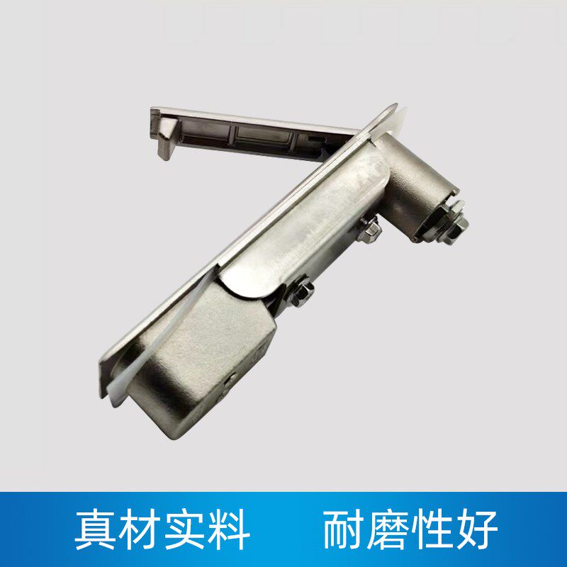 304不锈钢MS818-1电柜箱平面转舌锁MS480配电柜锁MS490方型钥匙锁