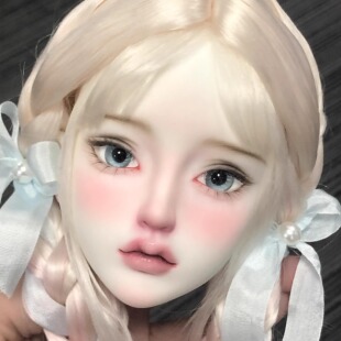 【TrueCom】BJD娃头◆尤兰/yolan 娃娃女三分素头3分单头官方原创