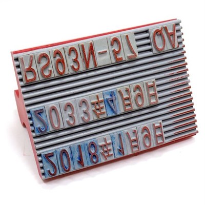 三日期码H生产机批号机器字符大日期手持打打码有效期喷码纸箱打