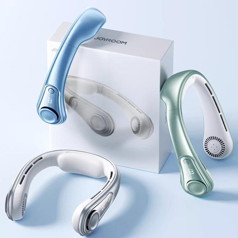 机乐堂户外便携式usb充电挂脖风扇随身懒人电风扇小型风扇