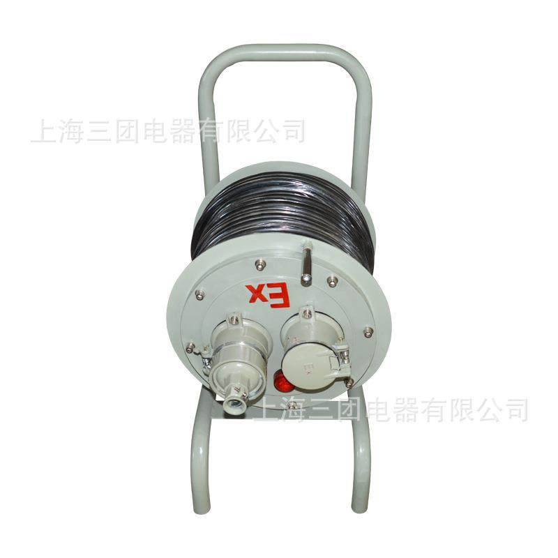 16A防爆线轴移动电缆盘空盘32A防爆工业卷线盘绕线盘电源盘4