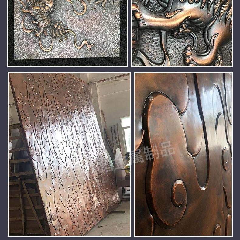 室内外墙面装饰图梅兰竹菊锻打浮雕壁画景区广场校园文化浮雕墙图片