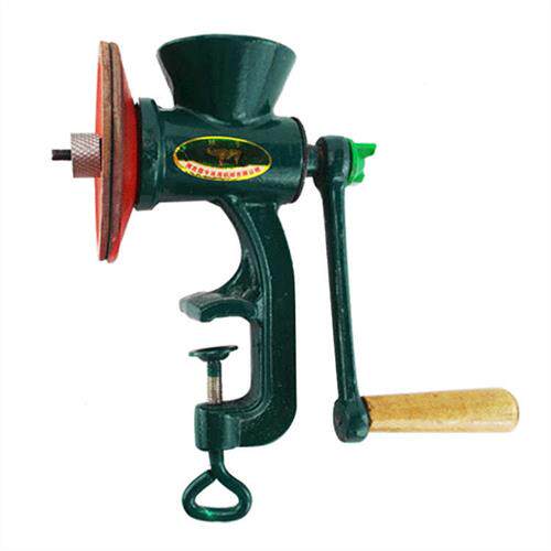 包邮铸铁家用磨粉机 手动研磨器研磨机绞肉机五谷机 手摇绞磨机