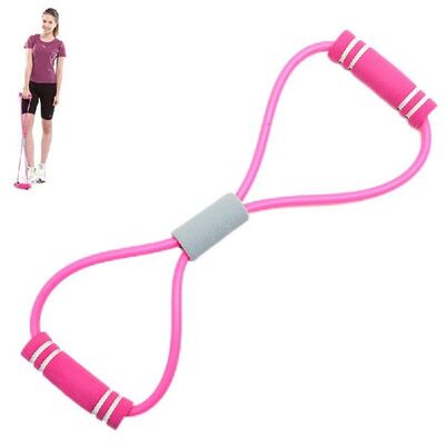 极速Yoga Resistance Band Fitness Figure 8 Resistance Exercis