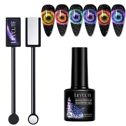 1 Pc Cat Magnetic Stick 9D Effect Strong Plate for UV Gel Li