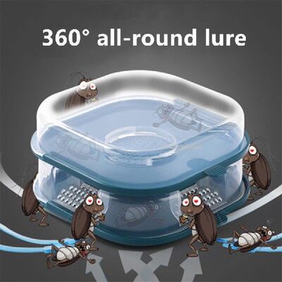 极速Reusable Cockroach Trap Box Cockroach Insect Cockroach C
