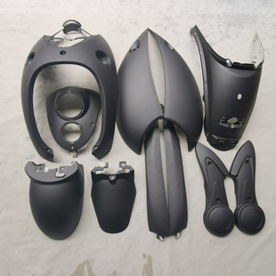 双灯小龟王外壳 小龟车全套车壳烤漆件 龟五小绵羊电动车外壳配件