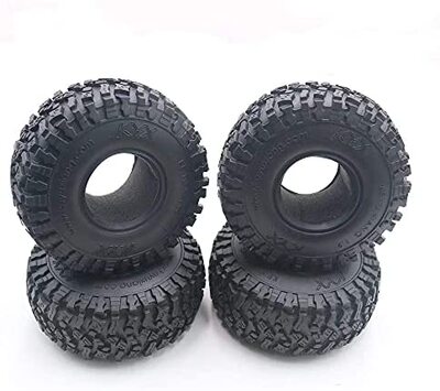 KYX Racing Rubber 1.9 Inch Tires 118mm x 45mm Tyres for 1/10