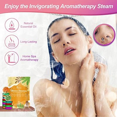 Shower Steamers Aromatherapy  18 Pack Natural Organic with E