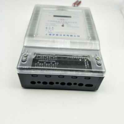 厂新款380V三相四线电子式电度表电表3156透A接互感器明6A15外促