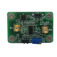 极速VCA821程控放大器模块 VCA VGA 0dB~40dB线性增益可手动/自动