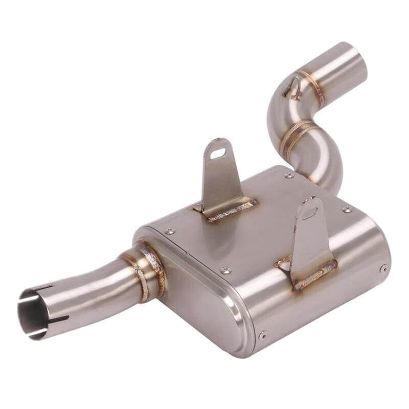 适用於摩托跑车追600回压中段排气管赛600改装天蠍吉村SC排气管追