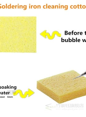 Electric Soldering Iron Stand Holder with Welding Cleaning S