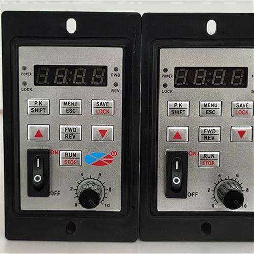 控壳简易变频器200W.400W.570W单相三相K220V电机调速器Z铝制器输