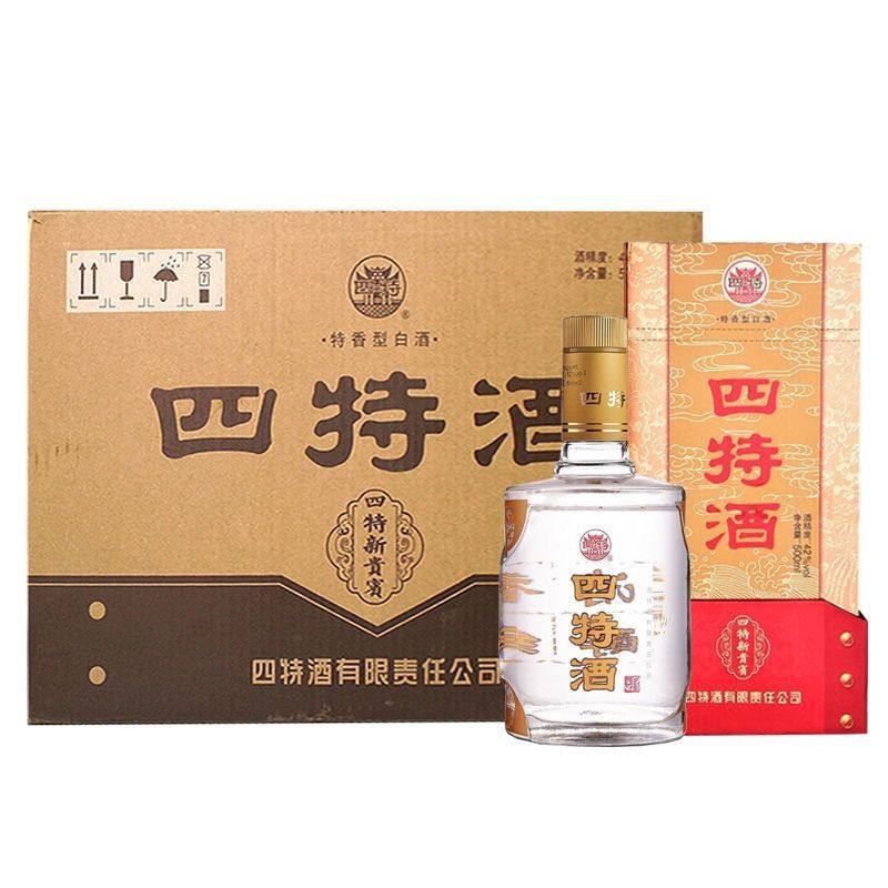 四特酒 新贵宾42度 500ml*6瓶 整箱装 特香型白酒