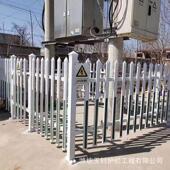 不锈钢压电力护栏 变器配电箱隔146离围栏电力护绝缘栏PVC变器压