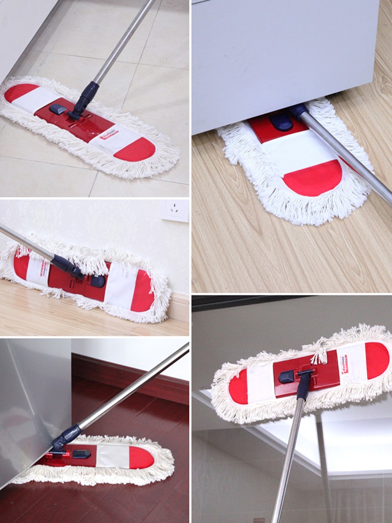 伊司达2020新款平板拖把v家用懒人一拖干湿两用拖布套旋转拖把尘