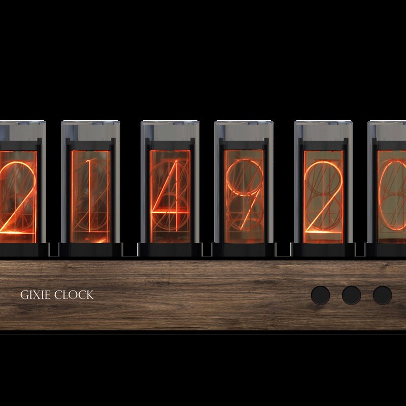 拟辉光管时钟灯管  辉光管RGB BIliBiliN粉丝数 物联网闹钟 礼物