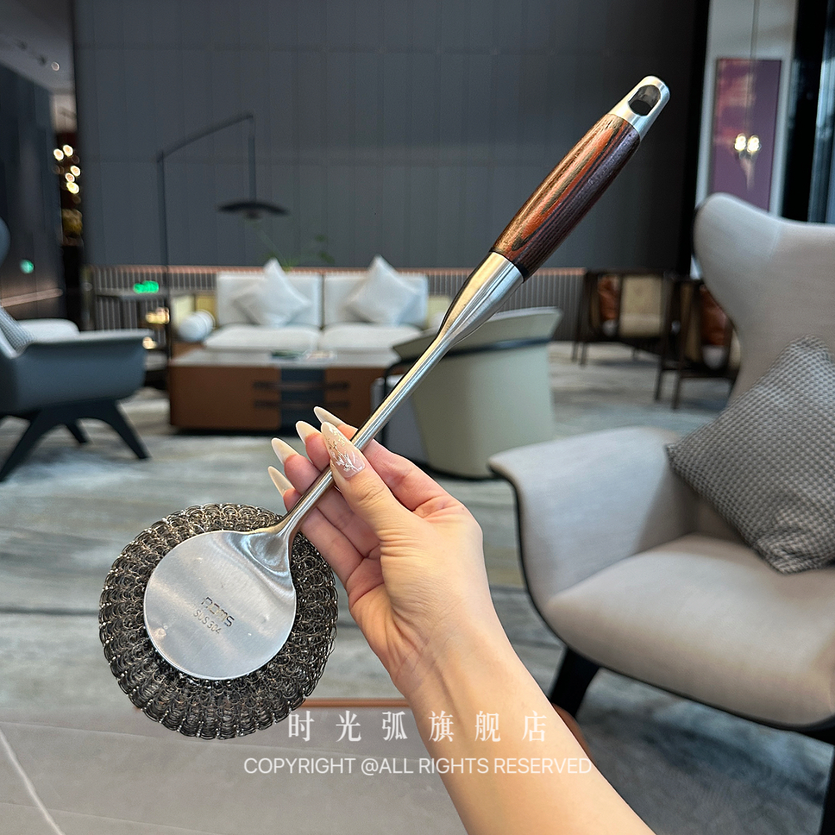 解放双手!钢丝h球家用清洁球不掉丝厨房洗碗洗锅去污铁丝球刷锅球