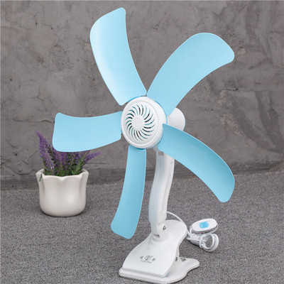 夹子风扇静音小风扇办公室学生宿舍台式夹扇床头微风扇迷你电风扇