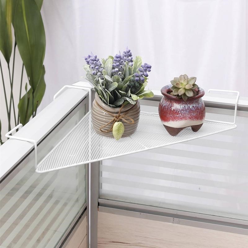 办公桌置物架悬挂工位桌面双层收纳架整理储物挂架阳台挂篮挂花盆