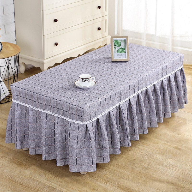 茶几套罩全包桌布网红长方形电视A柜客厅布艺盖巾茶机布垫桌罩家