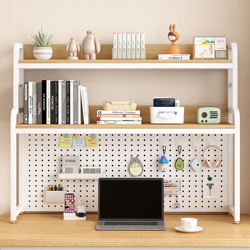 书架桌面置物架卧室办公室桌上洞洞板多层架子书桌收纳简易小书柜,住宅家具,书架,淘宝优惠券,粉丝福利购,淘宝优惠卷