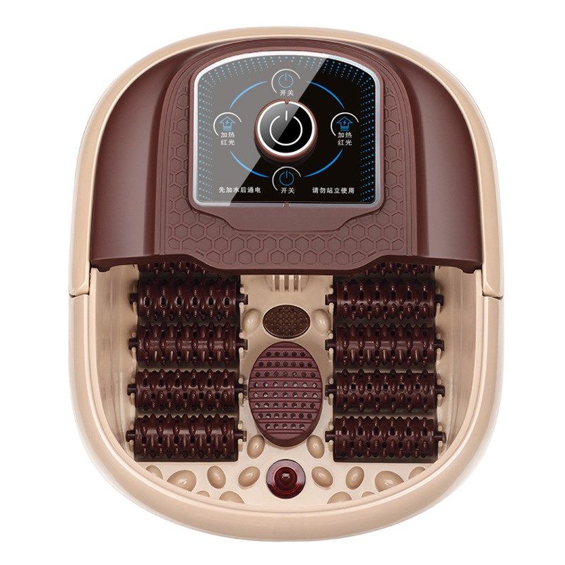 全自动养生泡脚桶加热按摩洗脚z盆电动家用恒温深桶足疗机足浴盆