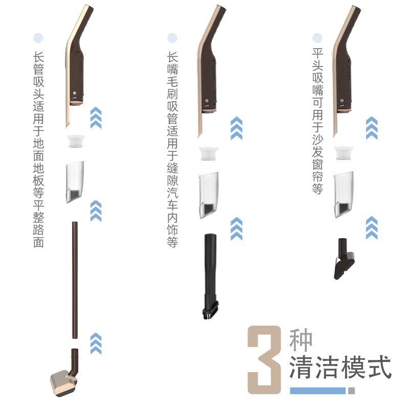2024a新款多功能无线吸尘器家用超静音大吸力家用强续航车载吸尘