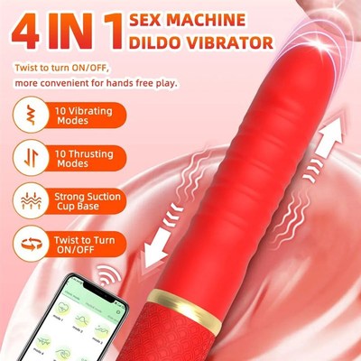 Sex Machine Thrusting Dildo Vibrator Adult Sex Toys for