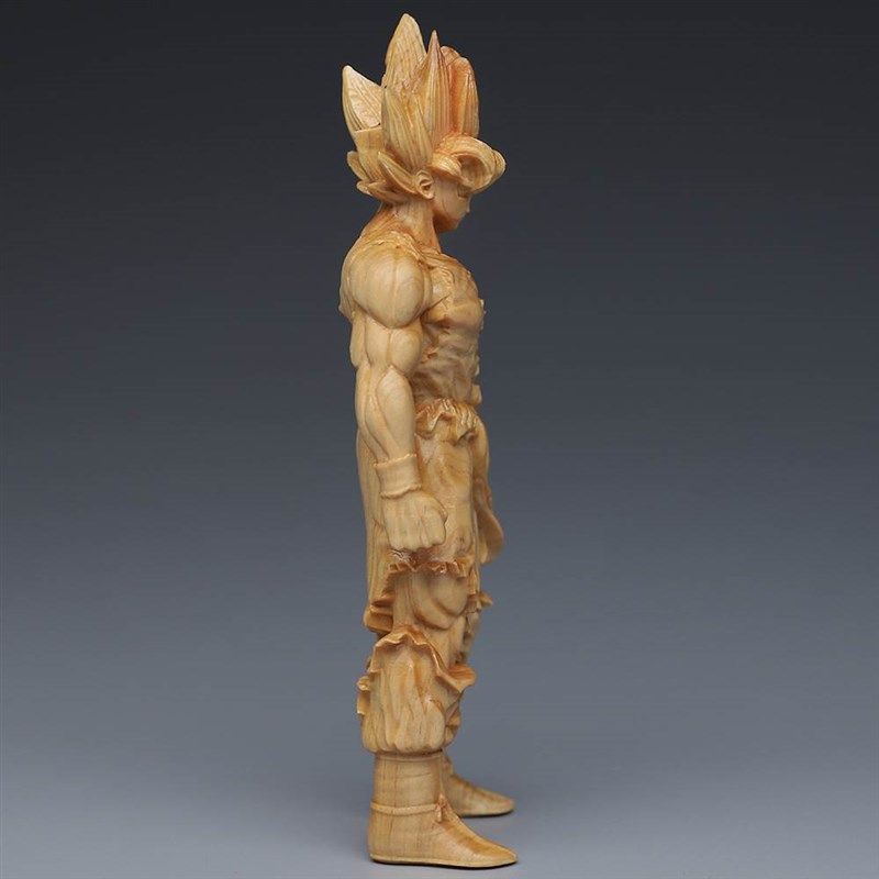 崖柏木雕七龙珠赛亚人说悟空小摆件工艺品博古架电视柜桌面摆设品,家居饰品,木雕,淘宝优惠券,粉丝福利购,淘宝优惠卷