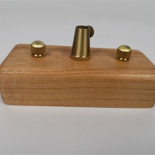 灯具配件吸顶盘斜顶吊灯原木尖顶灯座支架定做定制短长条底座墙上