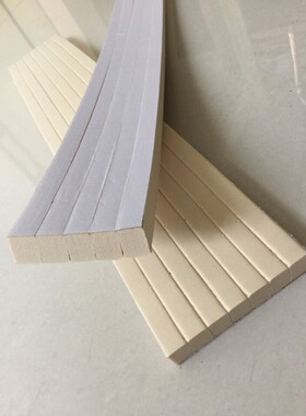 白色模切弹垫 高弹海绵胶 纸箱厂用 模尊弹J条 啤胶弹性好45-50度