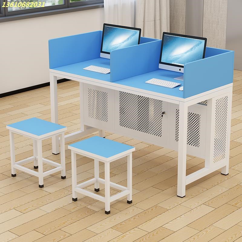 隔断驾校教室考试语音作弊防屏风英语口语电脑桌理论X桌椅培训组