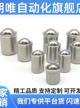 压入式球头柱塞 米S米PFSSN3/4/5/6/8/10/12定位珠