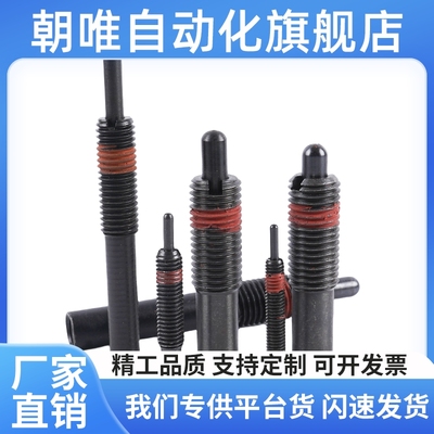 PJL3/4/5/6/8/10/12轻载弹簧柱塞 伸缩弹顶销 螺纹固定销ZAP11