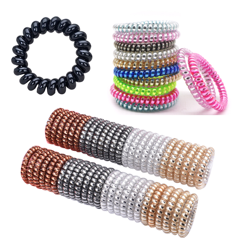 5-15pcs Hair Accessories for Women Hair Ring Rope Traceless