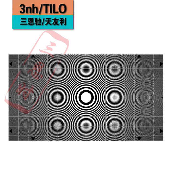 爱莎测试卡带片网格测试图TE113手机相机高分辨率测试卡chart定制